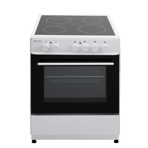 BlueFlame KCF 1000.60 60 cm VitroCeramic Freestanding Electric