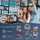 Wireless Lavalier Microphone Compatible with iPhone and Android, 2pcs Noise Cancelling Lapel Mic with LED Display 2