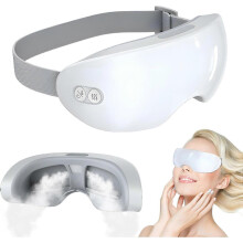 Steam Eye Mask, Smart Hot Cold Silicone Eye Serenity Steamer Adjustable