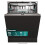 Hisense Hisense Integrated Standard Dishwasher - Black - A 1