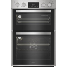 Hotpoint Built In Electric Double Oven - Stainless
