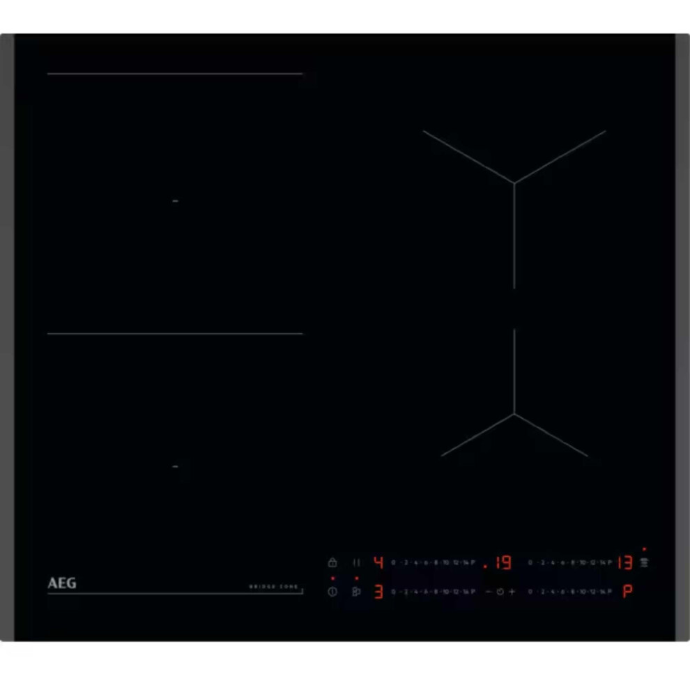 Aeg 6000 Bridge To64ib00fb 60Cm Induction Hob Black