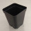 100PCS Plant Flower Pot Small Black Square Cutting Seedling Plastic Square Pot 5