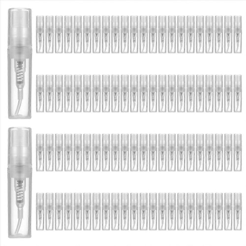 Mini parent 2 ML Spray Plastic Bottle Spray Perfume Empty Sample Bottle Suitable for Travel Par 2