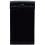 electriQ 10 Place Slimline Freestanding Dishwasher - Black 1