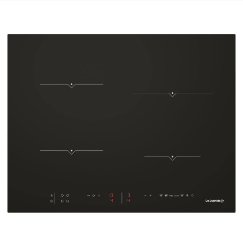 De Dietrich DPI7650BU, Induction hob Absolute Black, Black