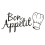 Bon Appetit Vinyl Wall Sticker, Black, 30 x 14 cm 1