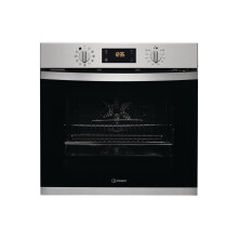 Indesit Aria Electric Multifunction Pyrolytic Single Oven -