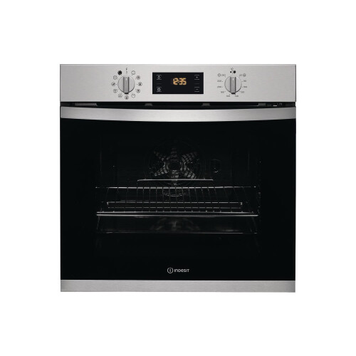 Indesit Indesit Aria Electric Multifunction Pyrolytic Single Oven -