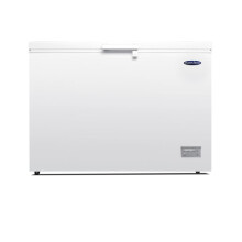 ICEKING CF371EW Chest Freezer, 371L Capacity, White, Counterbalanced