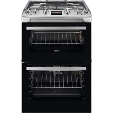 Zanussi ZCK66350XA Freestanding Gas A/A Rated Cooker -Stainless