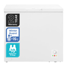 Hisense FC252D4BW1, 198L, Freestanding Chest Freezer, 4 Star