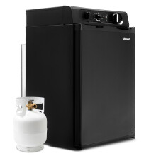 Smad Gas Fridge 60L, Camping 12V/240V/Gas, Portable Absorption