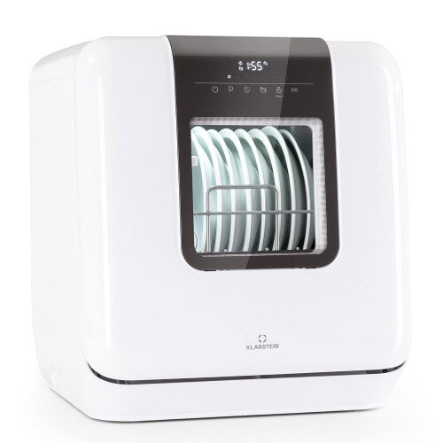 Klarstein Table Top Dishwasher, 3 Place Setting Mini Quiet Operation C