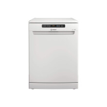 Indesit DFO 3T133 F UK Freestanding Standard Dishwasher, 14 Place Settings, 8 Programs, White