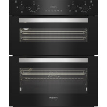 Hotpoint Built Under Electric Double Oven - Black