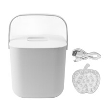 Pwshymi Countertop Mini Dishwasher 360 Degree Deep with