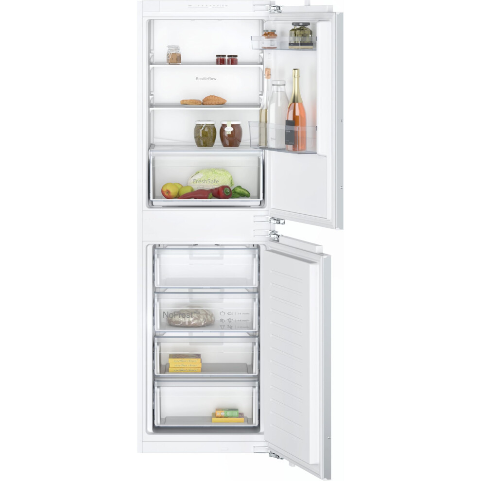 Neff N30 Ki7851fe0g, Built-In Fridge Freezer With Flat