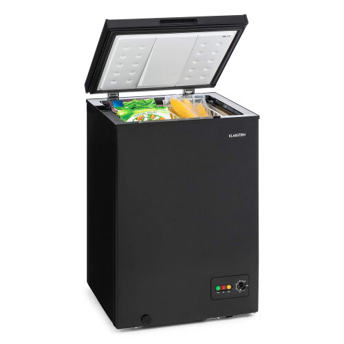 Klarstein Free Standing Chest Freezer Fridge, Compact Mini