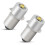 P13.5s Led Flashlight Bulb High Power Upgrade Led Bulb Replacement Conversion Kit Pack Of 2 2