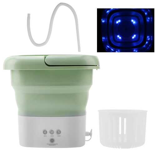6L Portable Mini Washing Machine, Integrated With Blue