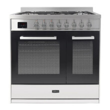 Tesla Dual Fuel Cooker - Freestanding, A/A Energy,