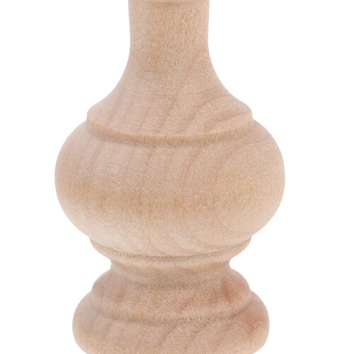 Wooden Decorative Balusters Solid Wood Khaki 1 Piece 2