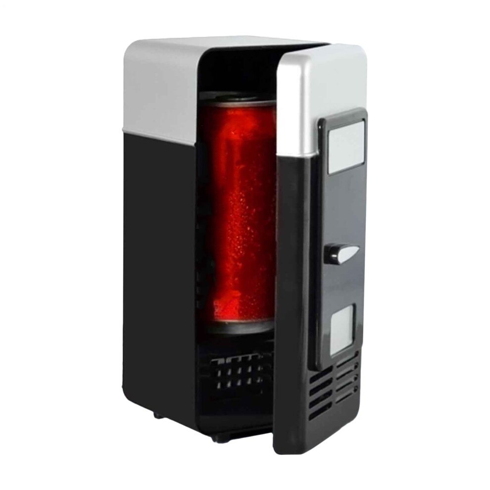 Gcerfby Usb Min I Fridge, Usb Personal Drink Can Cooler, Compact Plug