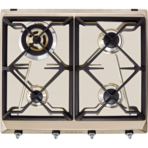 Smeg Gas hob with 4 Burners SR964XGH