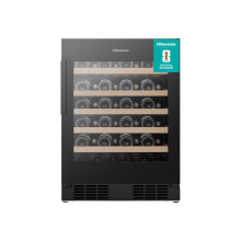 Hisense RW3N132GSLF 46 Bottle Freestanding Wine Cooler -