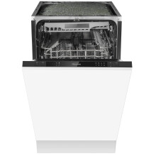 Hisense HV520E40UK Slimline Fully Integrated Dishwasher White with