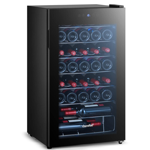 COMFEE' RCW96BG1(E) Under Counter Wine Cooler Fridge |