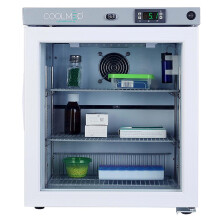 CoolMed Medical Pharmacy Fridge 29L, Glass Door, Lockable, CMG29