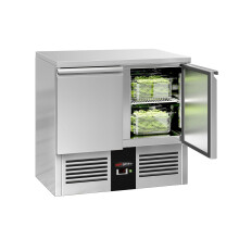 GGM Gastro Commercial Counter Fridge, 240L Capacity, 903x700x876mm,