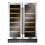 CDA CDA FWC624SS 60cm Double Door Dual Zone Under 1