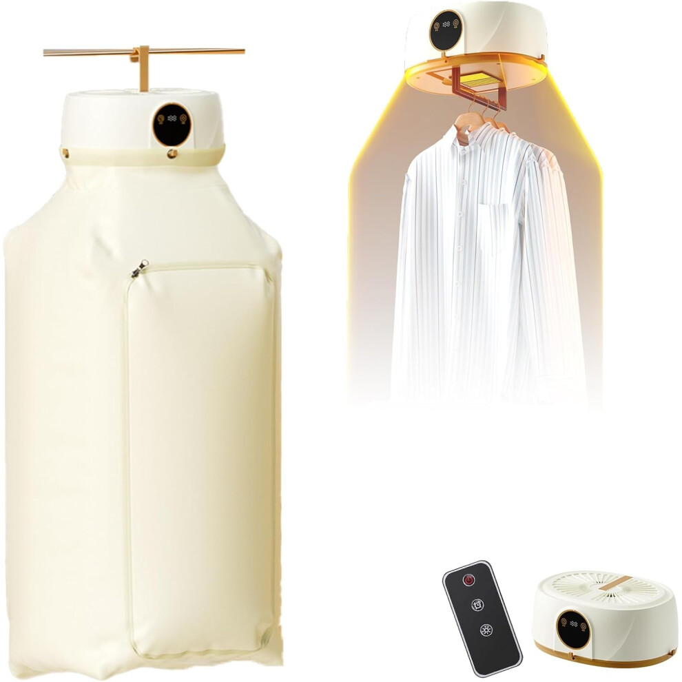 Portable Heated Clothes Airer Clothes Dryer, Automatic Ironing Machine