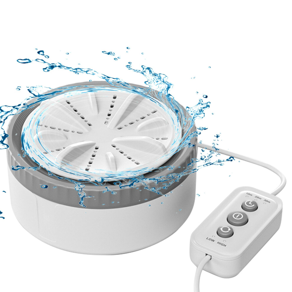 Peosaard Portable Washing Machine Usb Powered Mini Washer Turbine 3 Mo