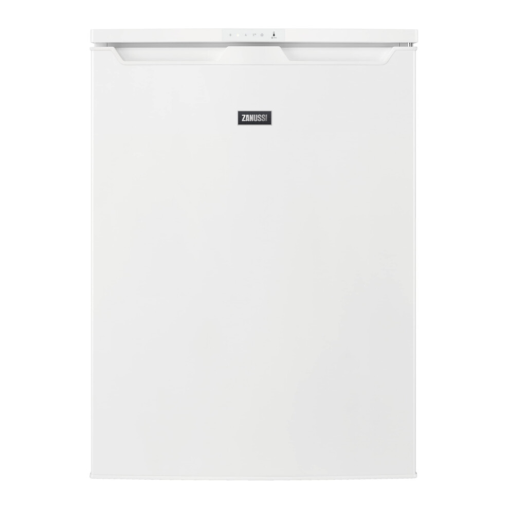 Zanussi Zean13ew0 Freestanding Under Counter Fridge With Icebox, White
