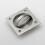 304 Stainless Steel Square Recessed Cup Ring Flush Pull Handle Invisible Door Handle Electric Box Handles 5