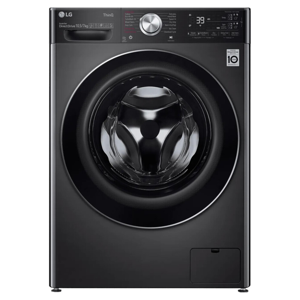 Lg V11 Fwv1117btsa Ezdispense 10.5Kg/7Kg Freestanding Washer Dryer