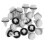 100pcs Plastic Rivets Clip Compatible With-bmw E46 E53 E90 E91 E70 Door Panelwanan 3