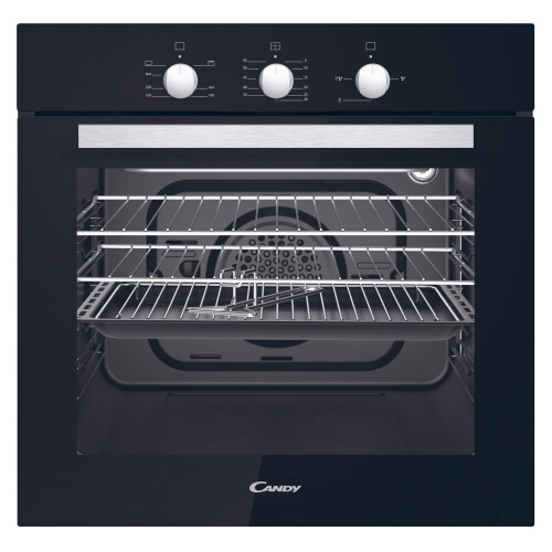 Candy Candy Gas Built In Single Oven - Black - A+ Rated