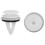 100pcs Plastic Rivets Clip Compatible With-bmw E46 E53 E90 E91 E70 Door Panelwanan 6