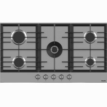 Avelis 90cm 5 Burner Stainless Steel Gas Hob