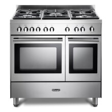Modern 90cm Gas Range Cooker DTR 906-G, Stainless