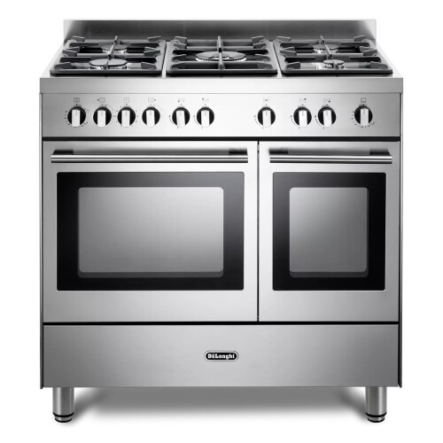 Modern 90cm Gas Range Cooker DTR 906-G, Stainless