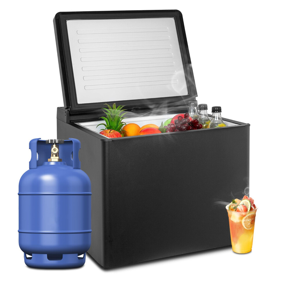 Techomey 12V Fridge, 40L Camping Fridge 12V 240V 4111011569137