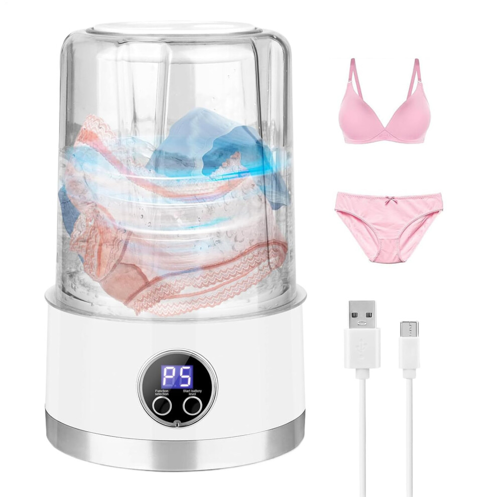 Portable Washing Machine – PP 20x13x13cm 3000mAh | Rechargeable Mini W