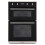 Rangemaster Rangemaster RMB9045BL/SS Electric Double Oven - Black & 1