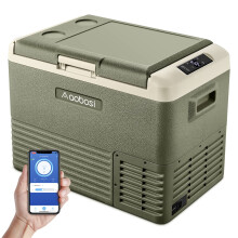AAOBOSI Car Refrigerator, Camping Fridge 40L, WIFI APP